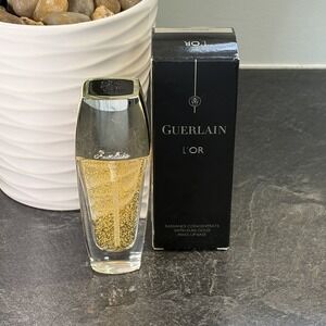 NEW Guerlain L'Or  Radiance Concentrate With PURE GOLD Make Up Base 1 oz / 30 mL